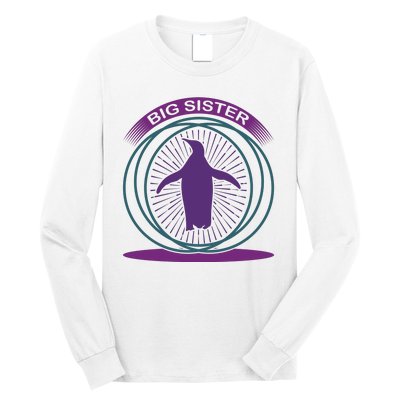 Big Sister Penguin Long Sleeve Shirt