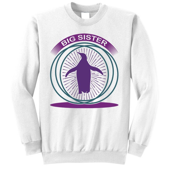 Big Sister Penguin Sweatshirt