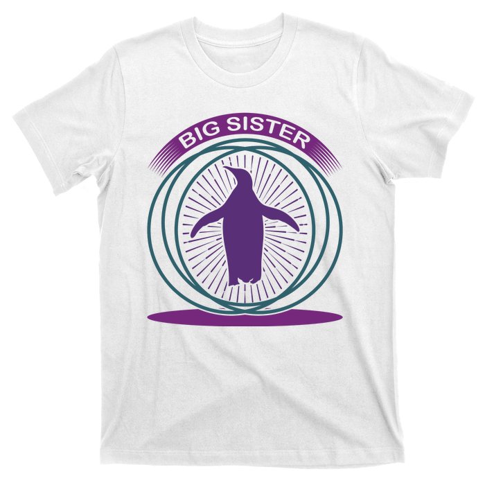 Big Sister Penguin T-Shirt