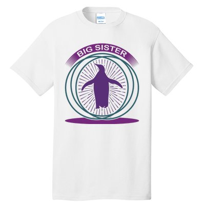 Big Sister Penguin Tall T-Shirt