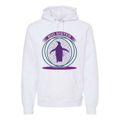 Big Sister Penguin Premium Hoodie