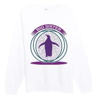 Big Sister Penguin Premium Crewneck Sweatshirt