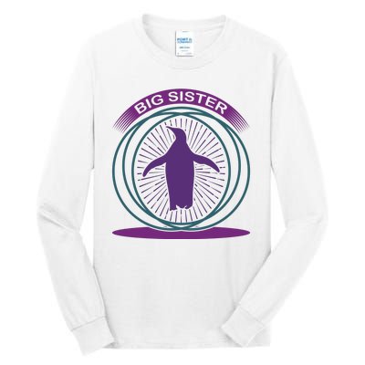 Big Sister Penguin Tall Long Sleeve T-Shirt