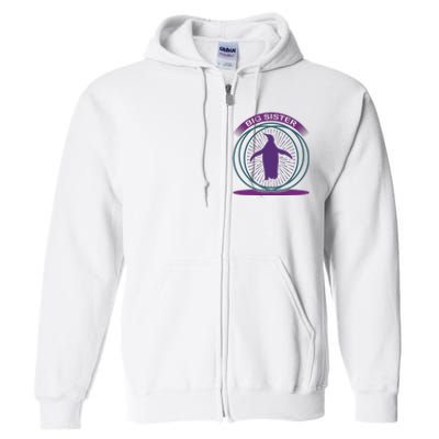 Big Sister Penguin Full Zip Hoodie