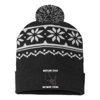 Baltimore Strong Pray For Baltimore USA-Made Snowflake Beanie