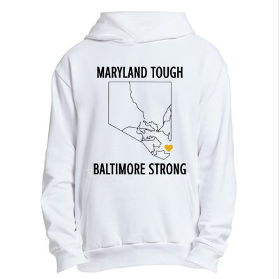 Baltimore Strong Pray For Baltimore Urban Pullover Hoodie