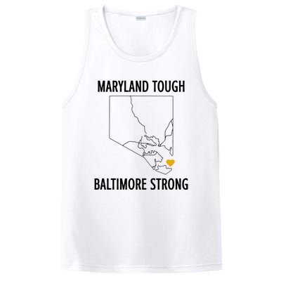 Baltimore Strong Pray For Baltimore PosiCharge Competitor Tank