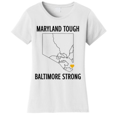 Baltimore Strong Pray For Baltimore Women's T-Shirt