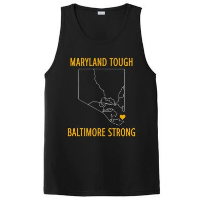 Baltimore Strong Pray For Baltimore PosiCharge Competitor Tank