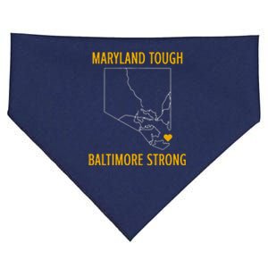 Baltimore Strong Pray For Baltimore USA-Made Doggie Bandana