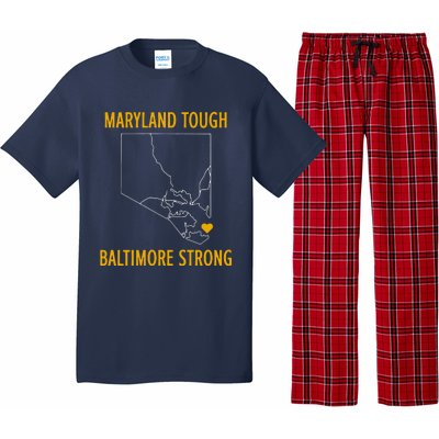 Baltimore Strong Pray For Baltimore Pajama Set