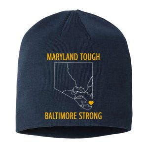 Baltimore Strong Pray For Baltimore Sustainable Beanie