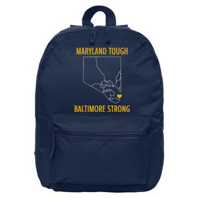 Baltimore Strong Pray For Baltimore 16 in Basic Backpack