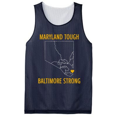 Baltimore Strong Pray For Baltimore Mesh Reversible Basketball Jersey Tank