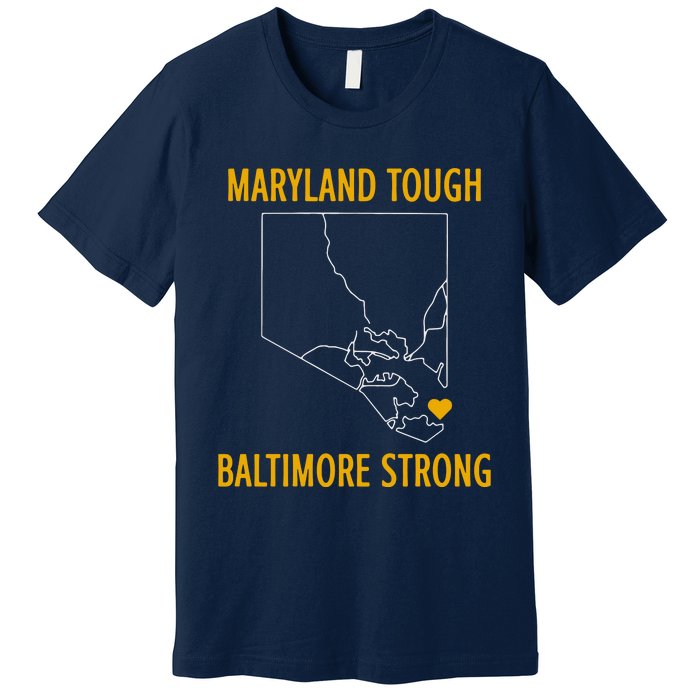 Baltimore Strong Pray For Baltimore Premium T-Shirt