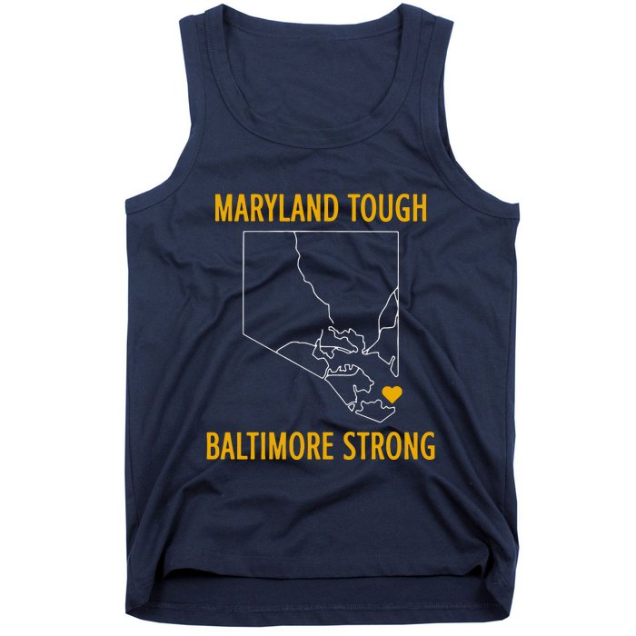 Baltimore Strong Pray For Baltimore Tank Top