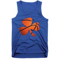 Basketball St Patricks Day Clover Shamrock Funny Gift Tank Top