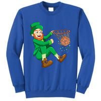 Basketball St Patricks Day Leprechaun Gift Sweatshirt