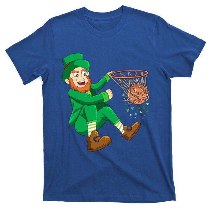 Basketball St Patricks Day Leprechaun Gift T-Shirt