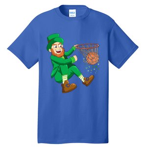 Basketball St Patricks Day Leprechaun Gift Tall T-Shirt