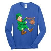 Basketball St Patricks Day Leprechaun Gift Tall Long Sleeve T-Shirt