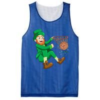 Basketball St Patricks Day Leprechaun Gift Mesh Reversible Basketball Jersey Tank