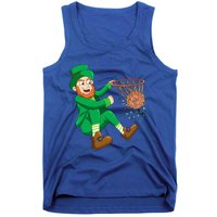 Basketball St Patricks Day Leprechaun Gift Tank Top