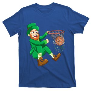 Basketball St Patricks Day Leprechaun Gift T-Shirt