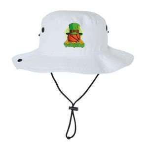 Basketball St Patricks Day Love Shamrock Gift Legacy Cool Fit Booney Bucket Hat