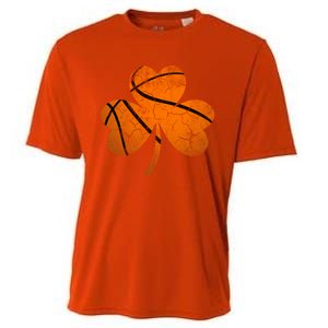 Basketball St Patricks Day Sports Gift 8 10 12 Shamrock Great Gift Cooling Performance Crew T-Shirt