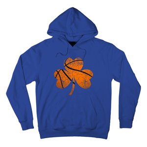 Basketball St Patricks Day Sports Gift 8 10 12 Shamrock Great Gift Hoodie