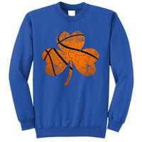 Basketball St Patricks Day Sports Gift 8 10 12 Shamrock Great Gift Sweatshirt