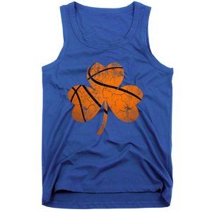 Basketball St Patricks Day Sports Gift 8 10 12 Shamrock Great Gift Tank Top