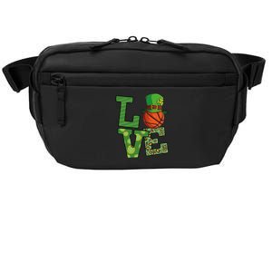 Basketball St Patricks Day Love Shamrock Cute Gift Crossbody Pack