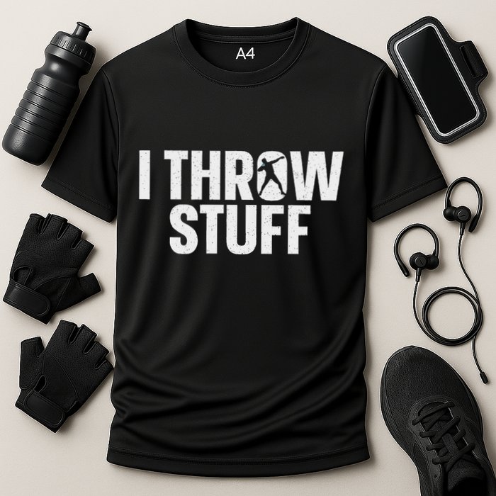Best Shot Put Design For Women Shot Put Thrower Shot Put Cooling Performance Crew T-Shirt