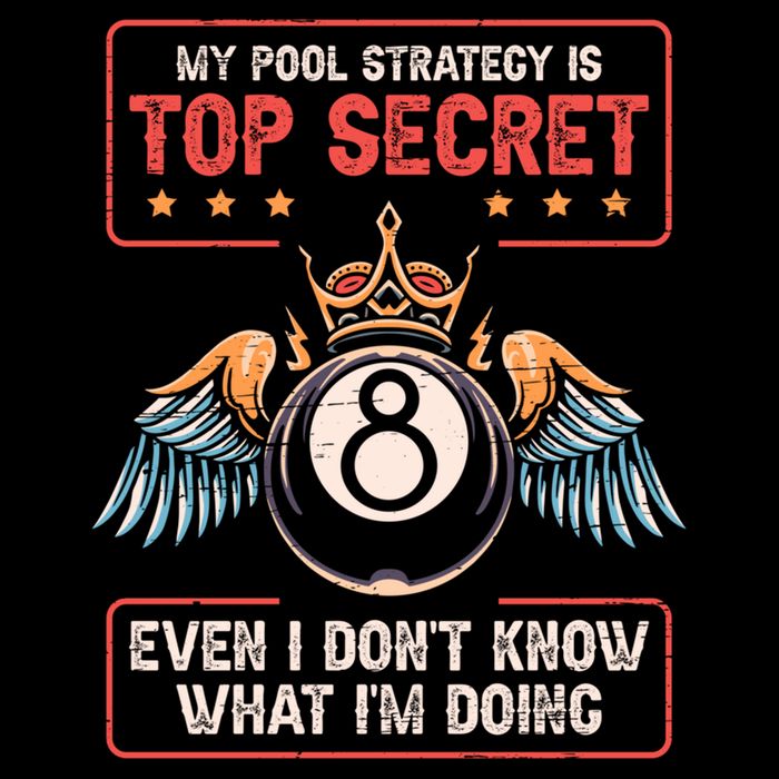 Ball Sports Pool Player Billiard Gift Cooling Performance Crew T-Shirt