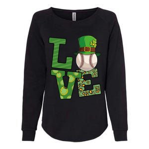 Basketball St Patricks Day Love Shamrock Basketball Player Cool Gift Womens California Wash Sweatshirt