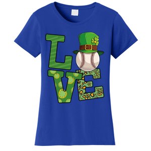 Basketball St Patricks Day Love Shamrock Basketball Player Cool Gift Women's T-Shirt