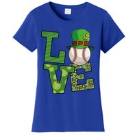 Basketball St Patricks Day Love Shamrock Basketball Player Cool Gift Women's T-Shirt