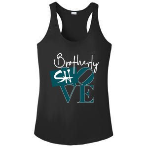 Brotherly Shove Philly_ Fan Baseball Lovers Ladies PosiCharge Competitor Racerback Tank