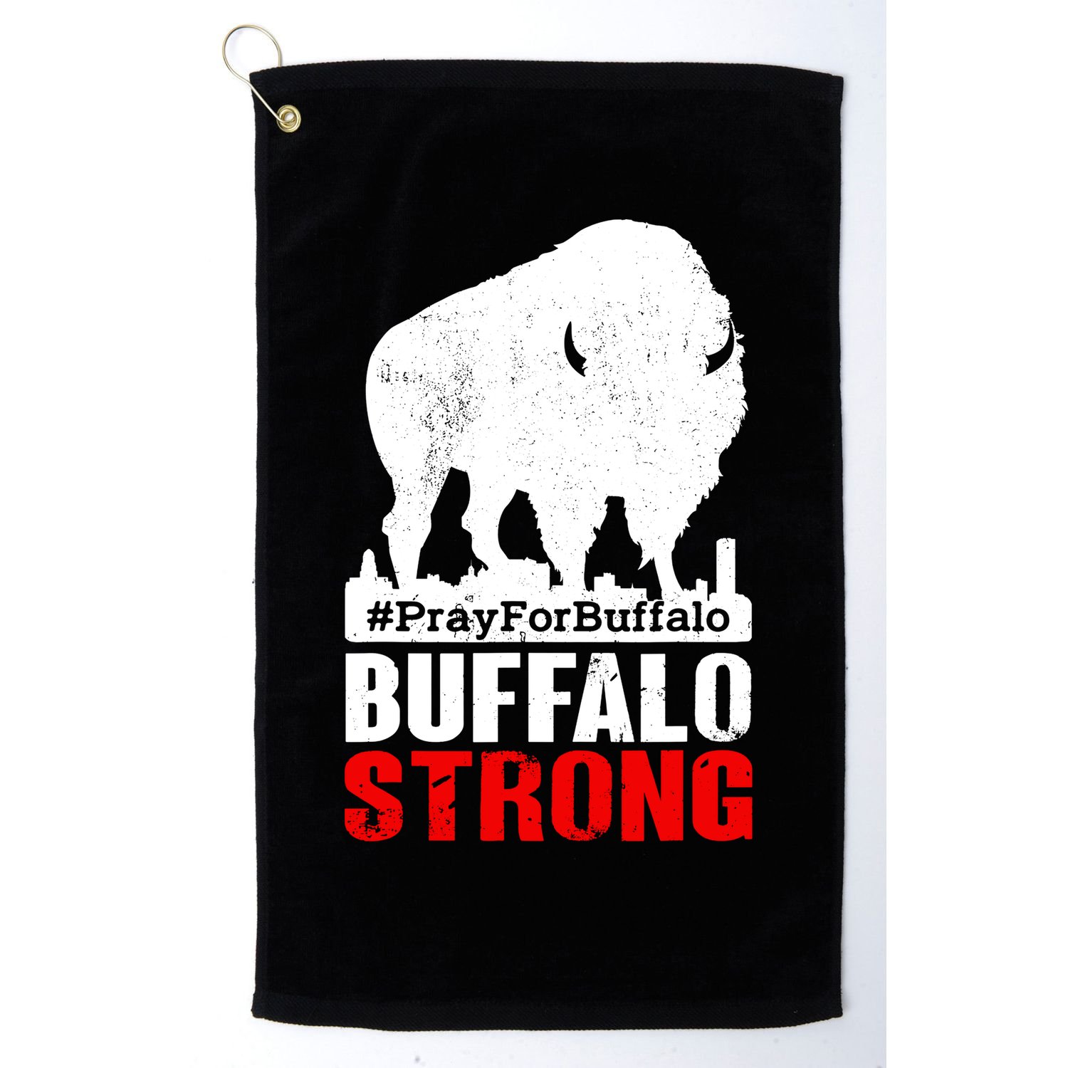 Choose Love Buffalo Strong Pray For Buffalo Golf Towel