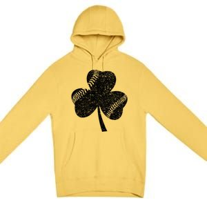 Basketball St Patricks Day Shamrock Teenager Cool Gift Premium Pullover Hoodie