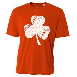 Basketball St Patricks Day Shamrock Teenager Cool Gift Cooling Performance Crew T-Shirt