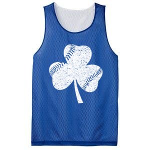 Basketball St Patricks Day Shamrock Teenager Cool Gift Mesh Reversible Basketball Jersey Tank