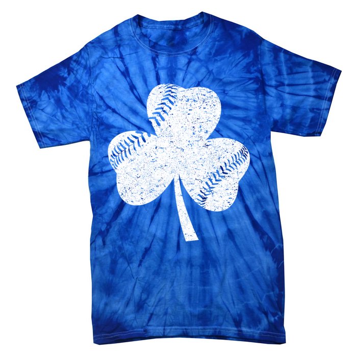 Basketball St Patricks Day Shamrock Teenager Cool Gift Tie-Dye T-Shirt