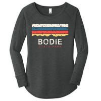 Bodie State Park Vintage Ca Souvenirs California Women's Perfect Tri Tunic Long Sleeve Shirt