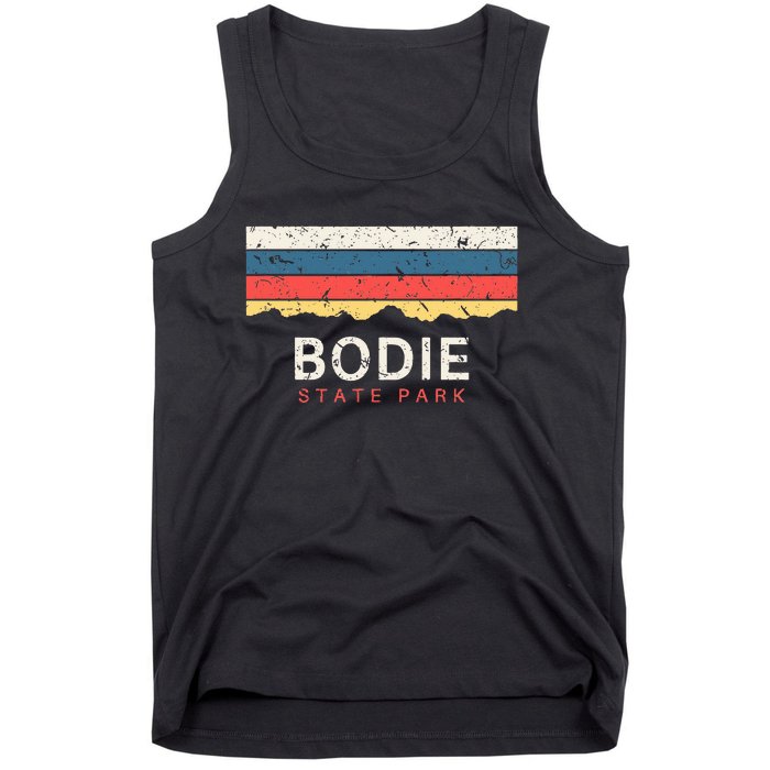 Bodie State Park Vintage Ca Souvenirs California Tank Top