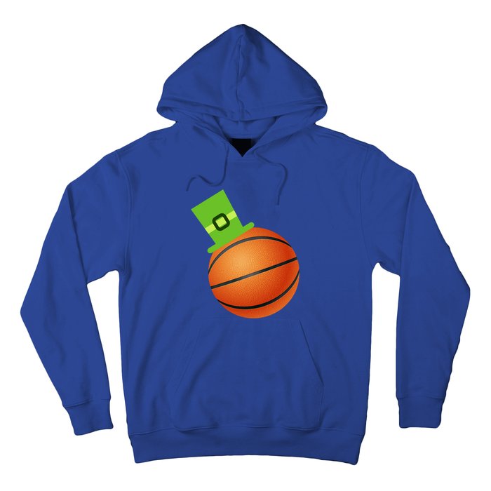 Basketball St Patricks Day Sports Green Leprechaun Hat Cute Gift Hoodie