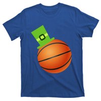 Basketball St Patricks Day Sports Green Leprechaun Hat Cute Gift T-Shirt