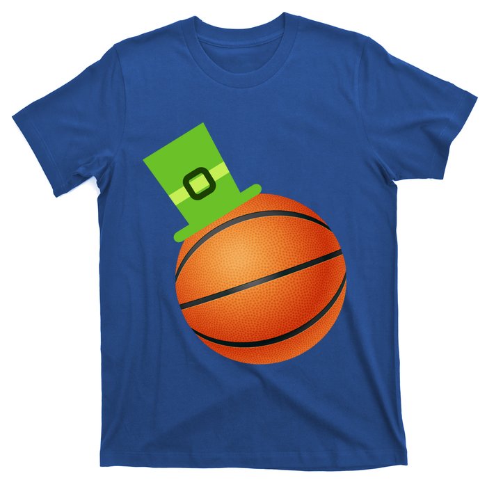 Basketball St Patricks Day Sports Green Leprechaun Hat Cute Gift T-Shirt